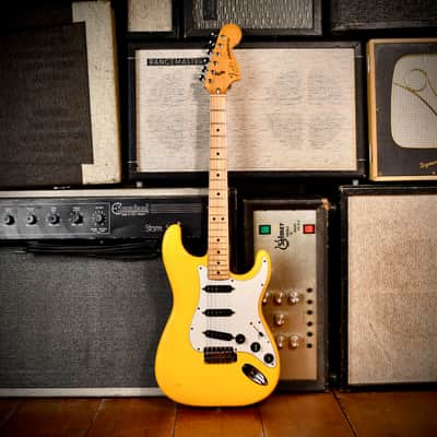 Fender Stratocaster International Colour Monaco Yellow 1981 image 2