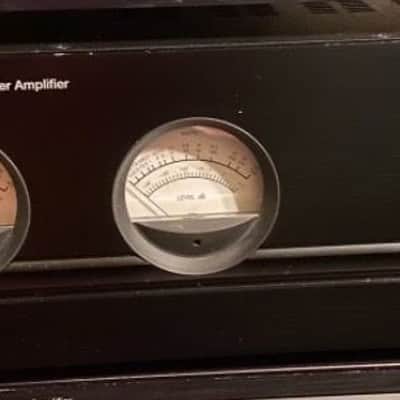 Carver A-500x black 2 channel amplifier image 1