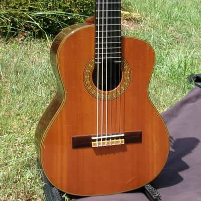 1982 Kazuo Yairi Y505A Concert Grade Classical Alto/Requinto Guitar+Soft Case image 8