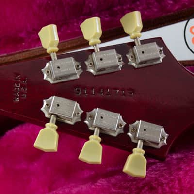 1991 Gibson Flying V ’67 Reissue Cherry – Early Reissue, Original Patent Pickups, OHSC image 8