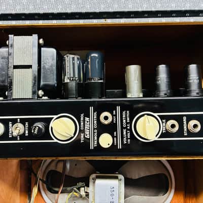 Gretsch Electromatic Twin 6161-I'm Flat Broke But I Don't Care-1958 image 7