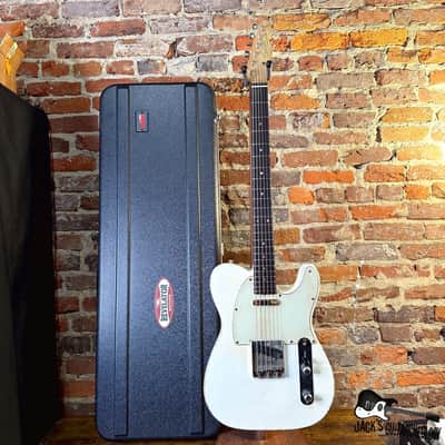 Revelator RetroSonic T-Style Baritone Electric Guitar w/ HSC (2025 - Olympic White) image 2