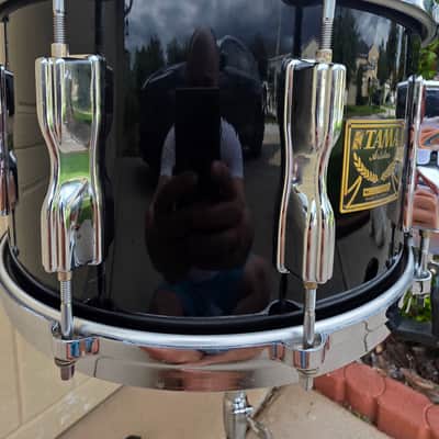 RARE 🥁😱💥🥁Tama  Artstar Cordia Mastercraft 8x14  80's  - Piano Black image 15