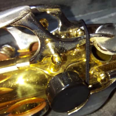 Cecilio Mendini HMAS-LN alto saxophone Brass image 17