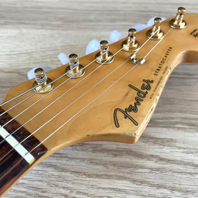 TPP John Mayer "BLK1" Black One Fender American 60's Re-issue Stratocaster Tribute Relic 'Big Dippers' image 4