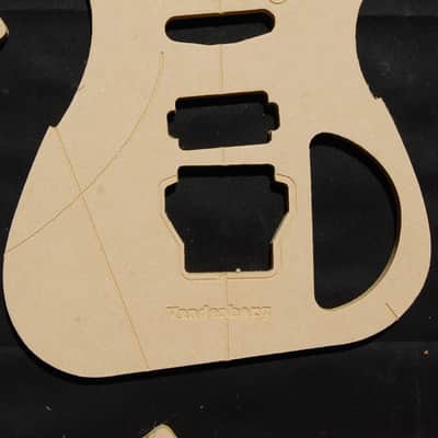Vandenberg - Guitar Router Template Set - 1/2" MDF CNC - Luthier Building Tools image 5