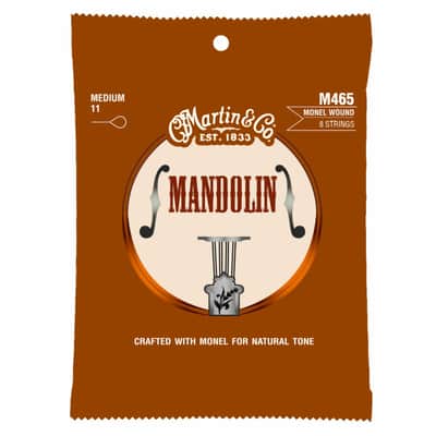 Martin M465 Monel Wound Mandolin Strings, Medium .011-.040 image 1