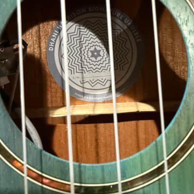 Fender Prototype Dhani Harrison Ukulele (no S/N!) Turquoise image 7