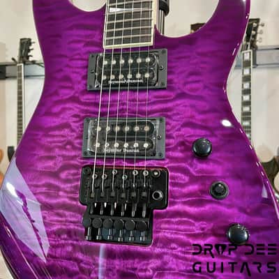 Jackson Custom Shop Dinky FR Electric Guitar w/ Case-Purple Burst image 8