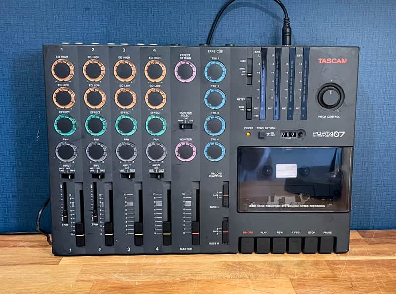 希少 TASCAM PORTA ONE マルチトラック｜通電OK・ジャンク扱い Porta 07 Ministudio 4-Track Cassette Recorder | Reverb