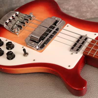 1998 Rickenbacker 4001 V63 - Fireglo - OHSC image 12