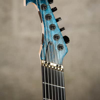 Ormsby [PRE-ORDER] RC-ONE GTR 7 string 2020 Purple over Flame Maple image 8