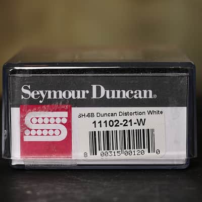 Seymour Duncan Distortion SH-6 Humbucker Pickup Bridge WHITE Electric Guitar image 3