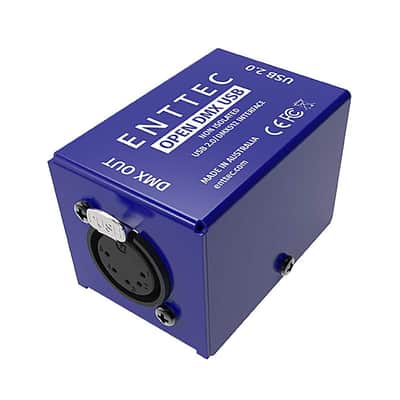 Enttec Open DMX USB 70303, 1 Universe Lighting Interface - Entry Level [Open Box] - Single image 1