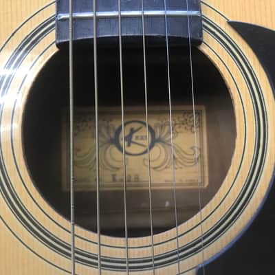 Vintage Kay 428 Acoustic Dreadnought Guitar w/ Case. Sale Benefits Music Education Nonprofit! image 5