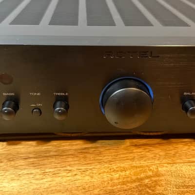 Rotel Ra 1520 Integrated Amplifier Phono Input Turntable Pre Out Black image 6