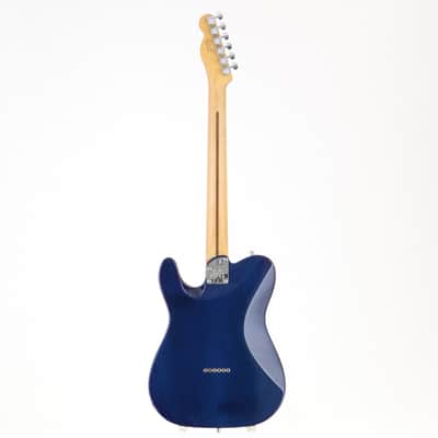 Fender Deluxe Edition American Ultra Telecaster Flame Maple Top Denim Burst Finish Striped EB FB [US21014908] (06/25) image 2