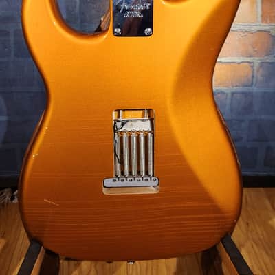 Stratocaster Fender Deluxe Neck, Fender Locking Tuners, Custom Shop ‘63 Pick Ups, MJT Candy Tangerine Body-Hard Case! image 18