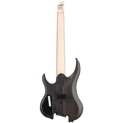 Legator Ghost 7 Super Shred 7-String Electric Guitar, Black Flame image 6