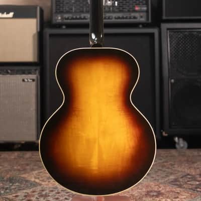Gibson J-185 Original Acoustic/Electric Guitar - Vintage Sunburst with Hardshell Case image 7