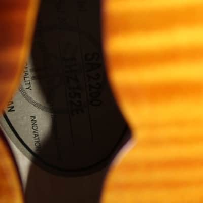 Brand New Yamaha SA2200 OVS Semi-Hollow Electric Guitar - Violin Sunburst image 6