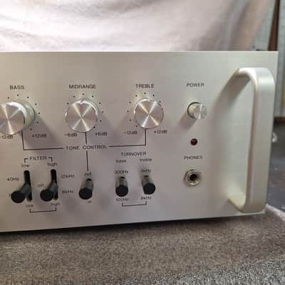 H.H. Scott Alpha 1 Preamp Recapped/Working Alpha 1 Late 1970's - Silver/Aluminum image 4