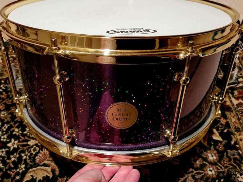 Tone Custom Drums Snare drum. 6.5x14 Great Shape!! image 1