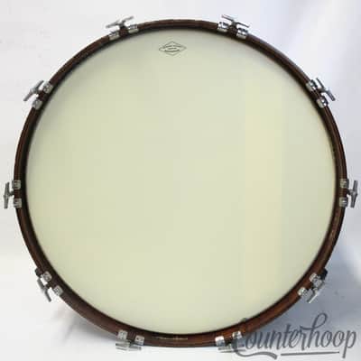Tama 24x14"Bass Drum Superstar Vintage 80s Made In Japan Super Mahogany 6p Birch image 9