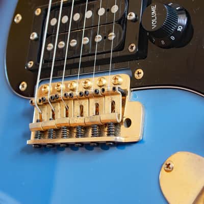 Used Yamaha ST535RX 80s MIJ Strat HSS Blueburst image 6