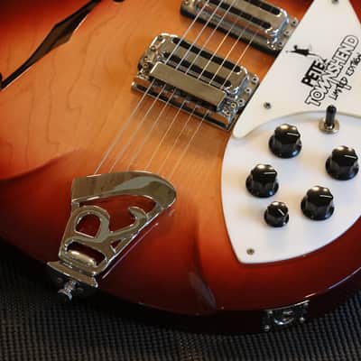 1998 Rickenbacker Pete Townshend Signature Electric Guitar FireGlo + OHSC image 5