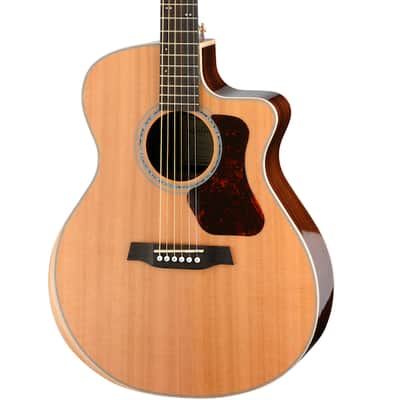 Walden G633RCE-G Natura Solid Cedar Top/Ovangkol Maple Armrest Grand Auditorium Acoustic Cutaway-Electric Gloss Natural w/Gigbag image 2