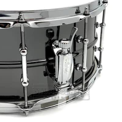 Ludwig LB417T Black Beauty Snare Drum 14x6.5 w/Tube Lugs image 2