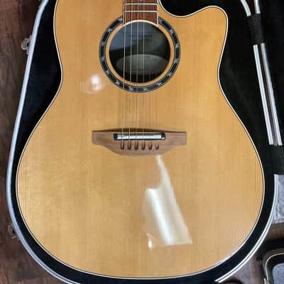 Ovation 1771LX Standard Balladeer LX 2000s - Natural w/ Original Hardshell Case & Xtras image 2