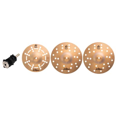 Zildjian FXSTK14 FX Splash 3-Cymbal Stack - 14" image 2