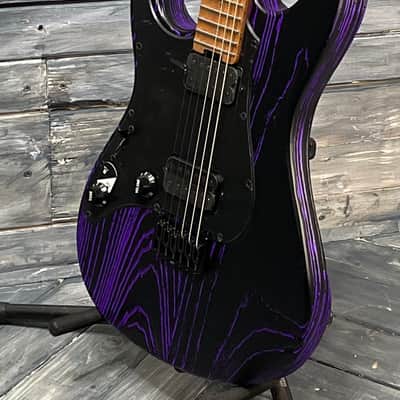 ESP/LTD Left Handed LSN1000HTMPURBLASTLH SN-1000 HT Electric Guitar- Purple Blast image 4