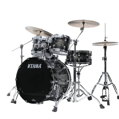 Tama WBS42S-MPB Starclassic Walnut/Birch Lacquer Shell Kit 4 pcs - Molten Platinum Burst/Chrome HW image 7