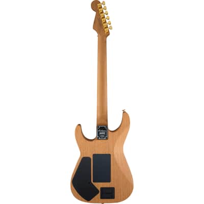 Jackson Custom Shop USA Signature Phil Collen PC1 - Caramelized Flame Maple Fingerboard, Satin Au Natural image 18