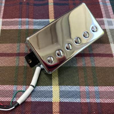 Chrome Ernie Ball Music Man Luke "HT" Humbucker Bridge Pickup, 52mm, Hot Treble image 3