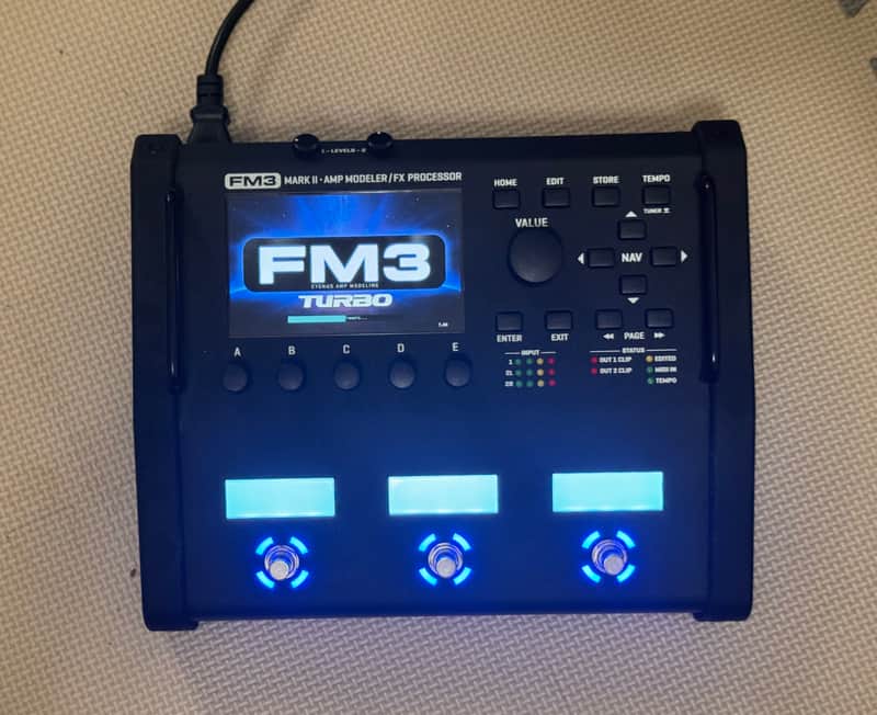 Fractal Audio FM3 Mark II Amp Modeler / FX Processor 2023 - Present - Black image 1