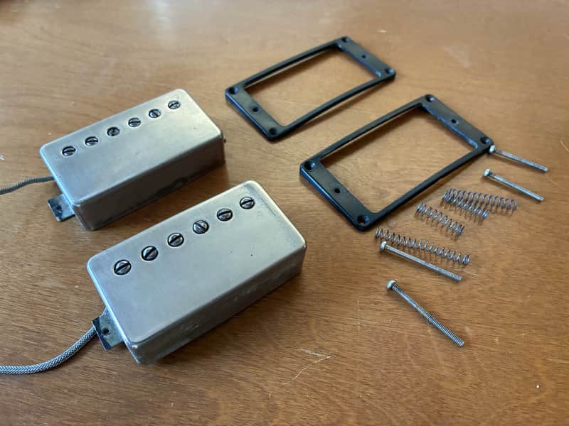 Gibson Tim Shaw pickups 1983 - nickel image 1
