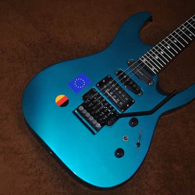 Kramer Proaxe Deluxe 1989 Metallic Blue image 22