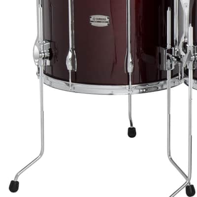 Yamaha New Recording Custom 16" Floor Tom Classic Walnut Gloss  Finish - NEW - In Stock ! image 2