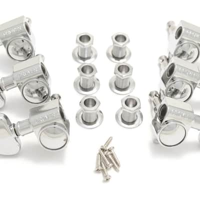 Grover RotoMatics Machine Heads 102-18C Chrome 3 and 3 Lifetime Warranty image 2