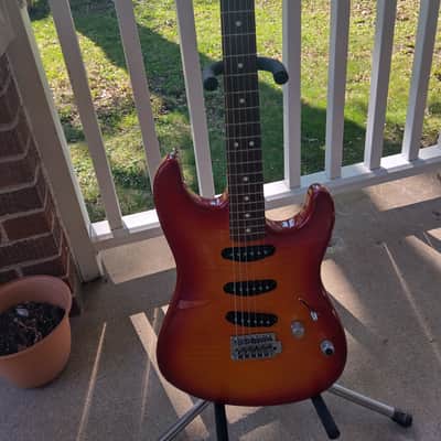 Fender FMT Standard Stratocaster - Cherry Sunburst image 3