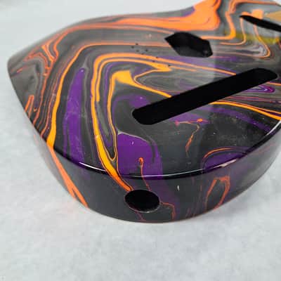 Player grade Finished Multicolor Basswood HxS body - Tele -for Fender Telecaster neck - Hardtail J2118 image 3