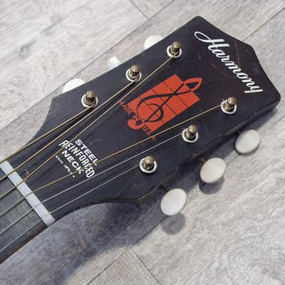 1950s Harmony USA H1213 Archtone Semi-Acoustic image 12
