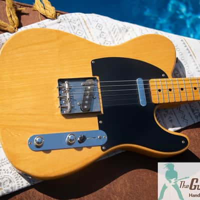 2008 Fender TL52-TX 1952 Telecaster Reissue - Premium Ash Body - w USA Made Texas Special Reissue PU's - Crafted in Japan - Pro Set-Up - w Perfect Frets/Action/Intonation! image 8