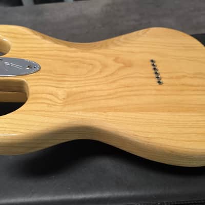 1977 Fender Stratocaster Hardtail Natural Ash Vintage 70s American USA Strat HT Hard Tail 1970's Guitar image 16