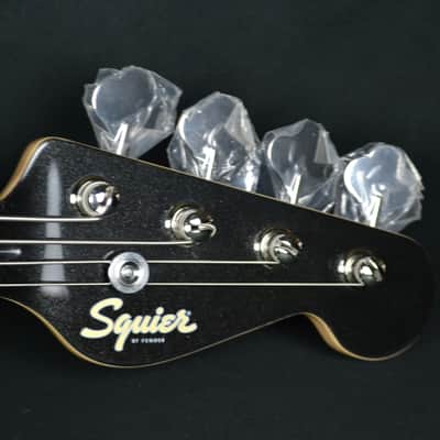 Squier Paranormal Rascal Bass HH - Black Metallic image 6