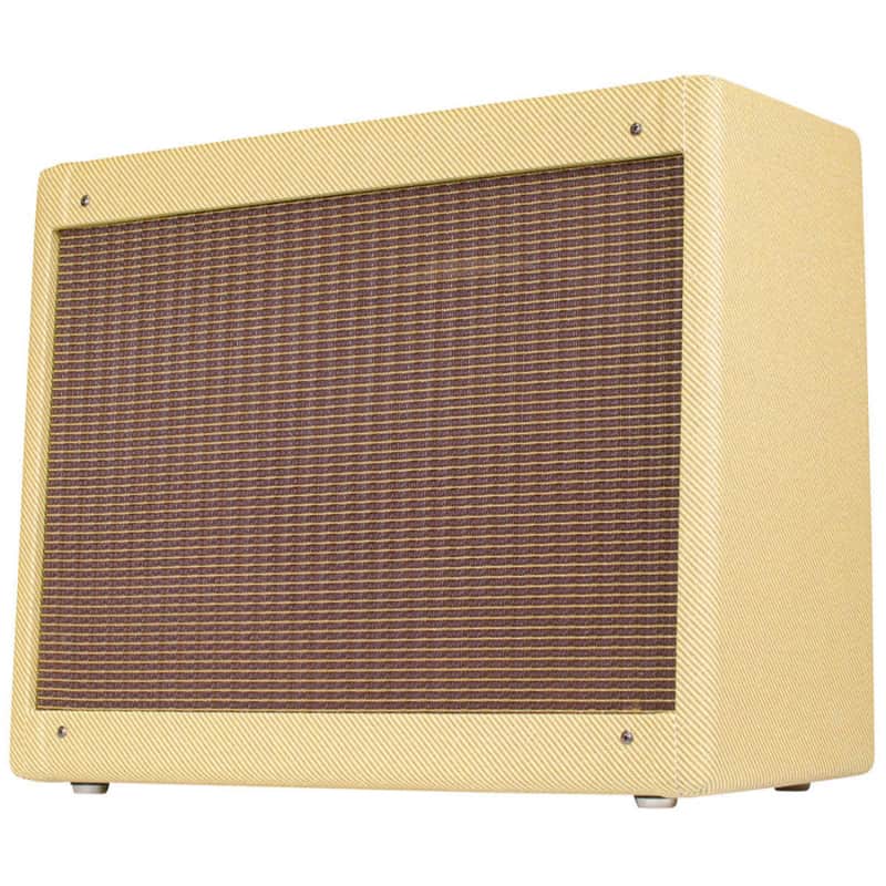 Mojotone Narrow Panel Tweed Blues Junior® Style Guitar Amplifier Combo Speaker Cabinet image 1